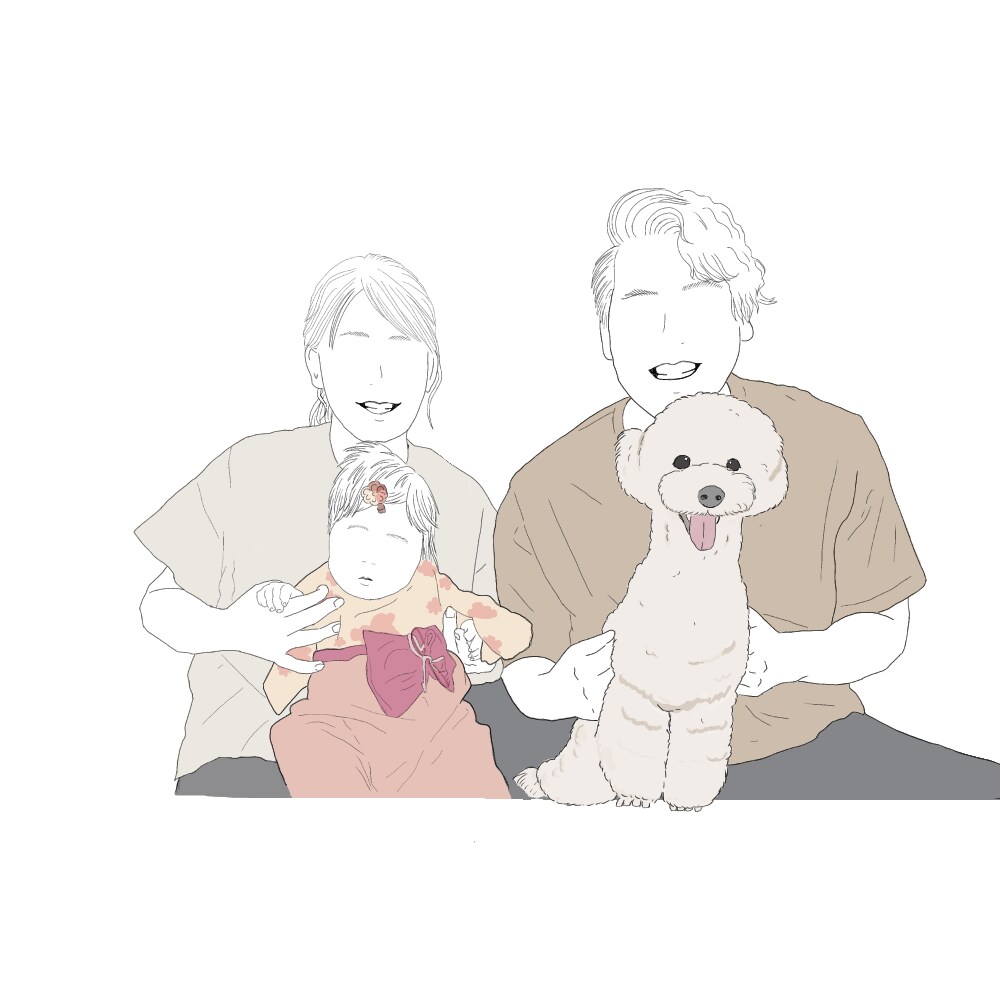 お写真を選ぶだけ！シンプル映えるイラストを描きます SNSアイコンや、プレゼント、グッズ化にオススメです！ イメージ6