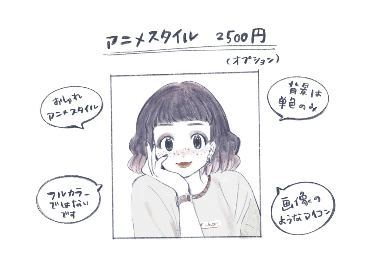 SNSアイコン、イラスト作成します 似顔絵、動画の1枚絵、イラストも対応可！気軽にご相談ください イメージ5