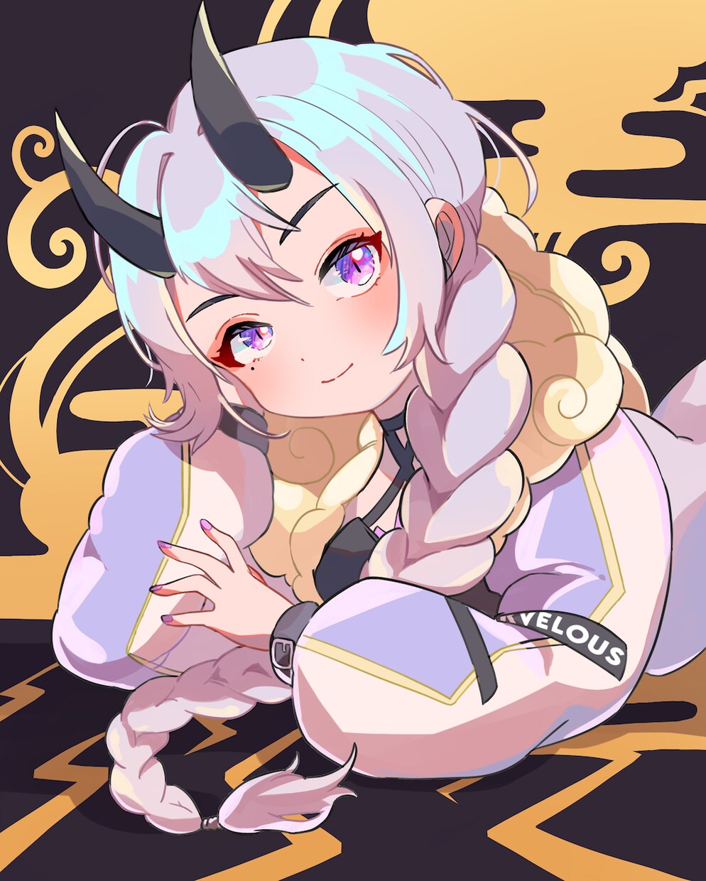 一枚絵やグッズ用SDが使いやすい！絵柄で描きます Vtuberさんのヘッダー&サムネイルイラスト制作実績あり! イメージ6