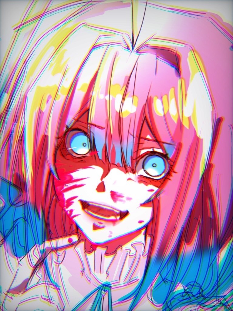 感情を乗せた唯一無二の目に留まるイラストを描きます 人の目に留まるイラストで独特な世界観を描きます。 イメージ1