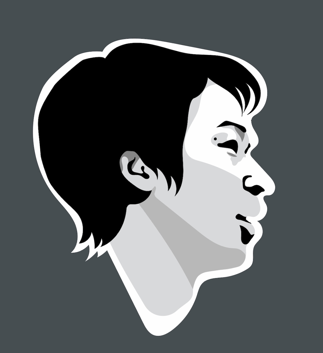 オシャレな似顔絵風ロゴ作成します スタイリッシュな似顔絵ロゴでSNSで映えよう！ イメージ1