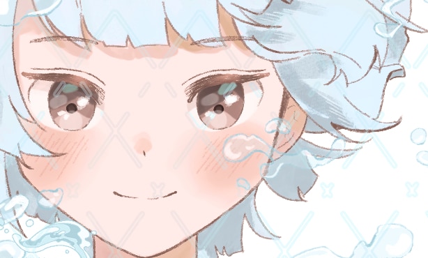 ナチュラルで優しい雰囲気のイラスト作成いたします 配信サムネに！立ち絵に！表紙に！ふんわり可愛いイラスト イメージ7