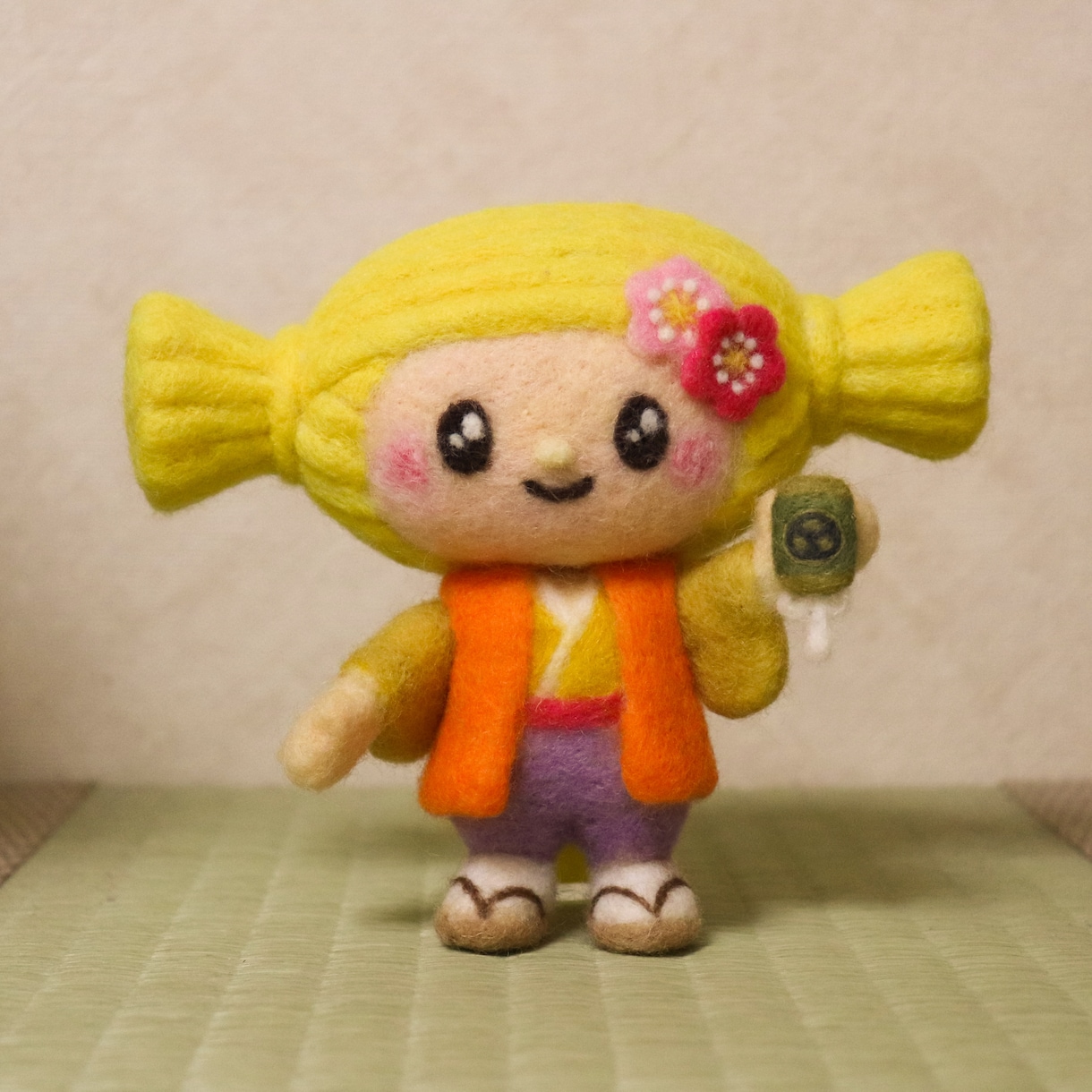 オリジナルの人形を羊毛フェルトで作ります 自由にポーズが変えられる人形です(基本15cmまで） イメージ3