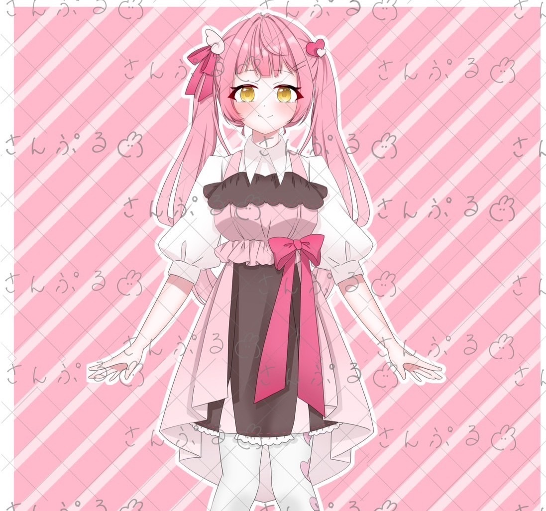 かわいい立ち絵 描きます 『リアル』から『バーチャル』へ イメージ1