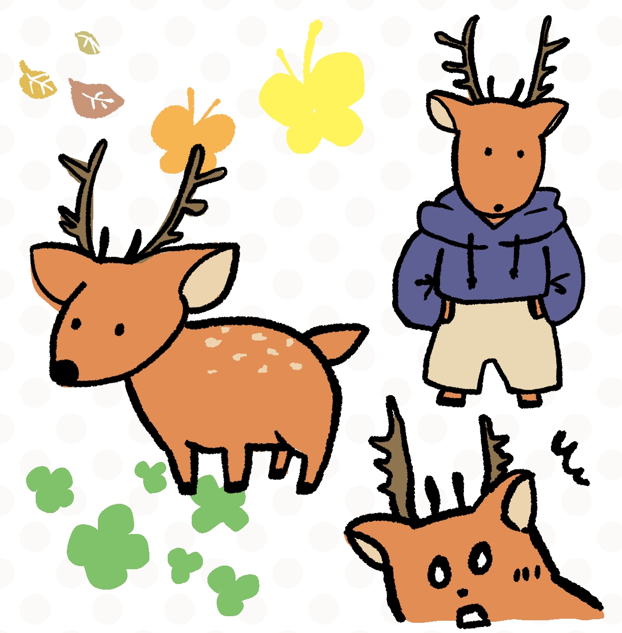 ゆるくて可愛い動物イラスト描きます 絵本の挿絵、ブログ、グッズなど用途に合わせて柔軟に対応します イメージ2