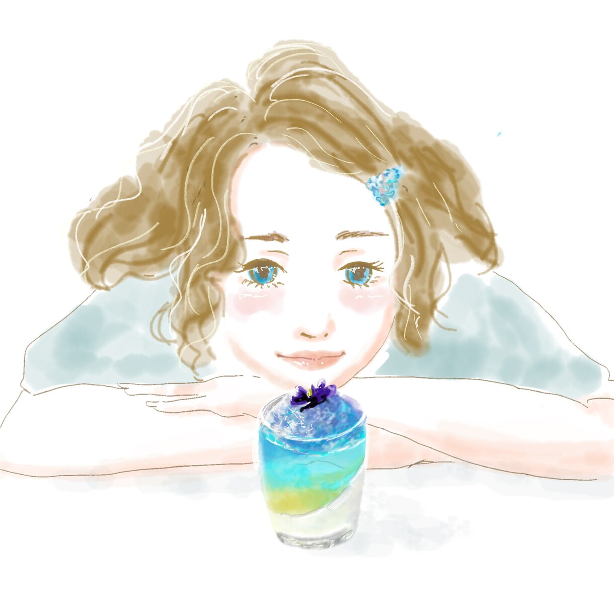 3月末まで特別価格★商用アカOKのイラスト描きます 文字入れ無料！水彩イラストで印象的アピール叶えます イメージ5