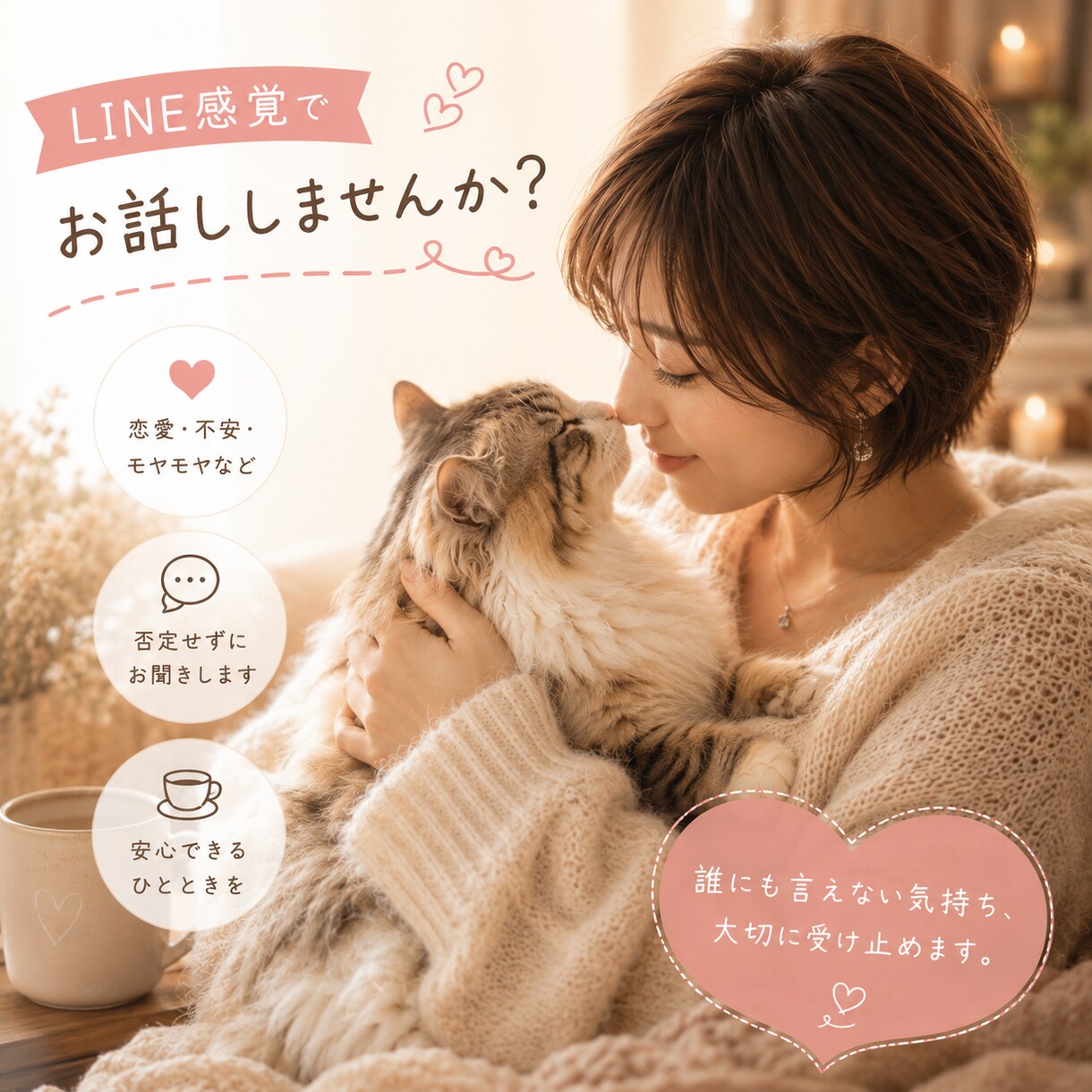 30分間リアルタイムチャットでお話聞きます 友達と話すように30分間楽しく気軽にお話しませんか？ イメージ1