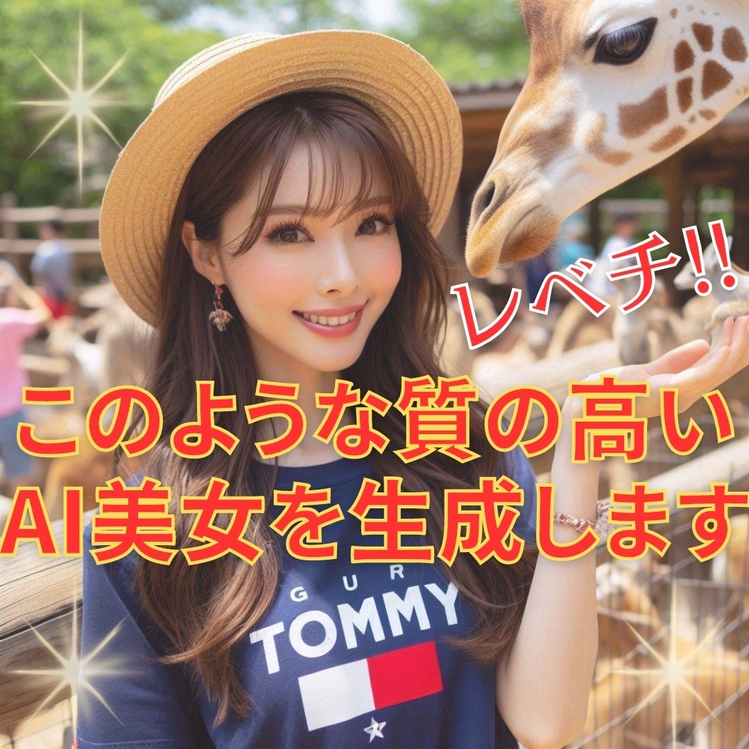 AI美女のハイクオリティ画像作ります AI美女画像生成代行！著作権譲渡・商用など用途もご自由です☆ イメージ1