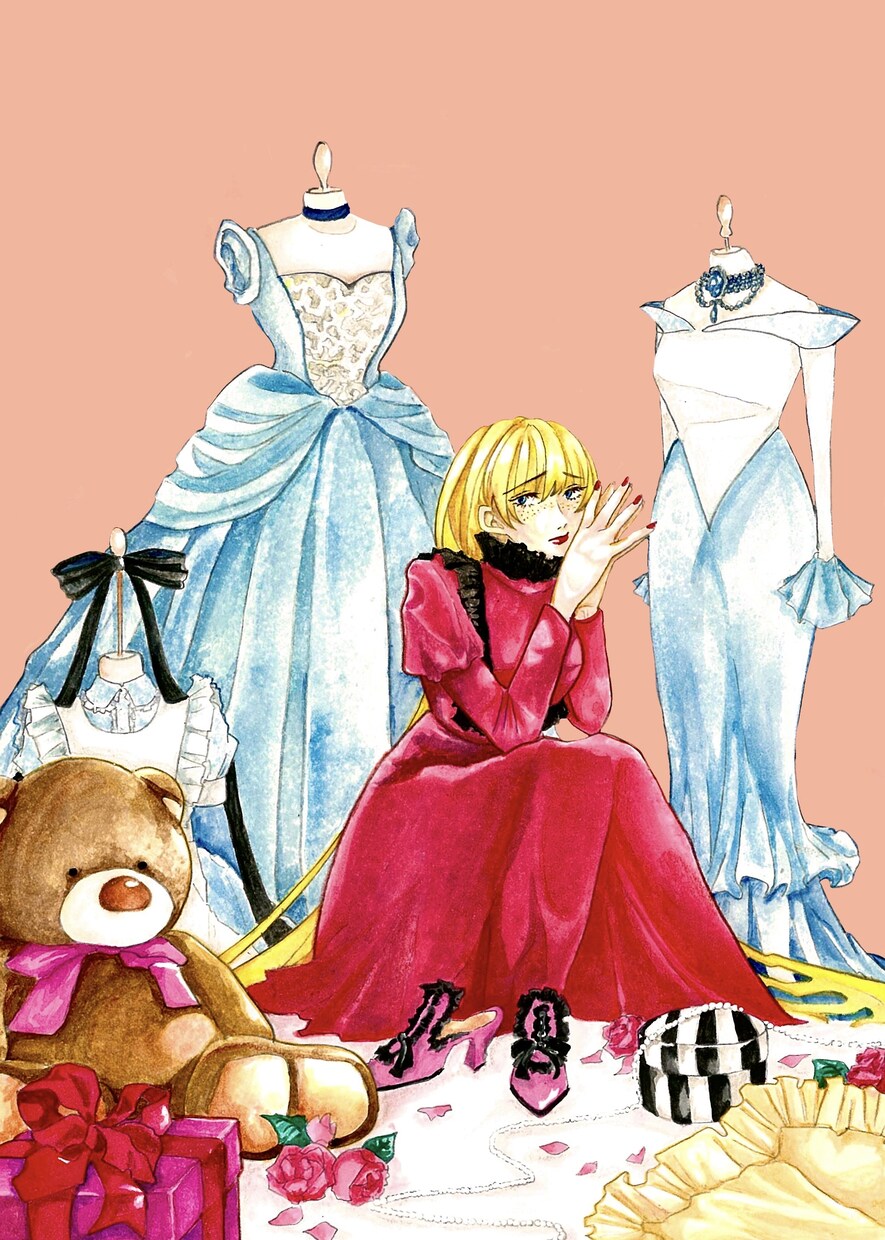 アナログイラスト描きます アナログにしか出せない魅力を最大限に用います。 イメージ2