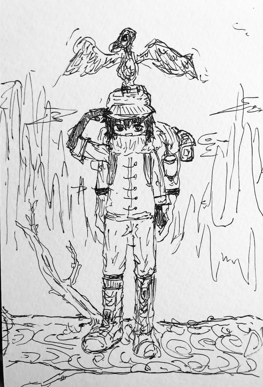 ボールペンイラスト描きます 塗り絵にして遊んだり、眺めてぼーっとしたりできます。 イメージ4
