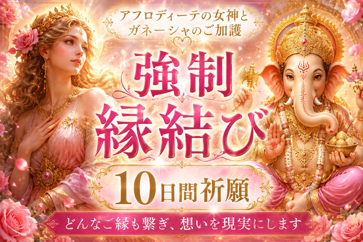 どうしても、結ばれたい、障害の恋、奇跡縁結びします 願望実現❣️溺愛される❣️音信不通❤電話鑑定復縁報告多数‼️ イメージ1