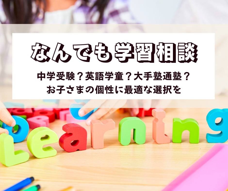 なんでも学習相談お受けいたします 我が子に最適な放課後の活用方法　宿題の習慣づけ　その他お悩み イメージ1