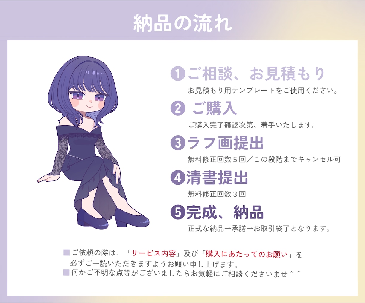 歌ってみた、サムネ、一枚絵等のイラスト描きます 商用無料！動画/配信/アイコン/グッズ/立ち絵 イメージ10