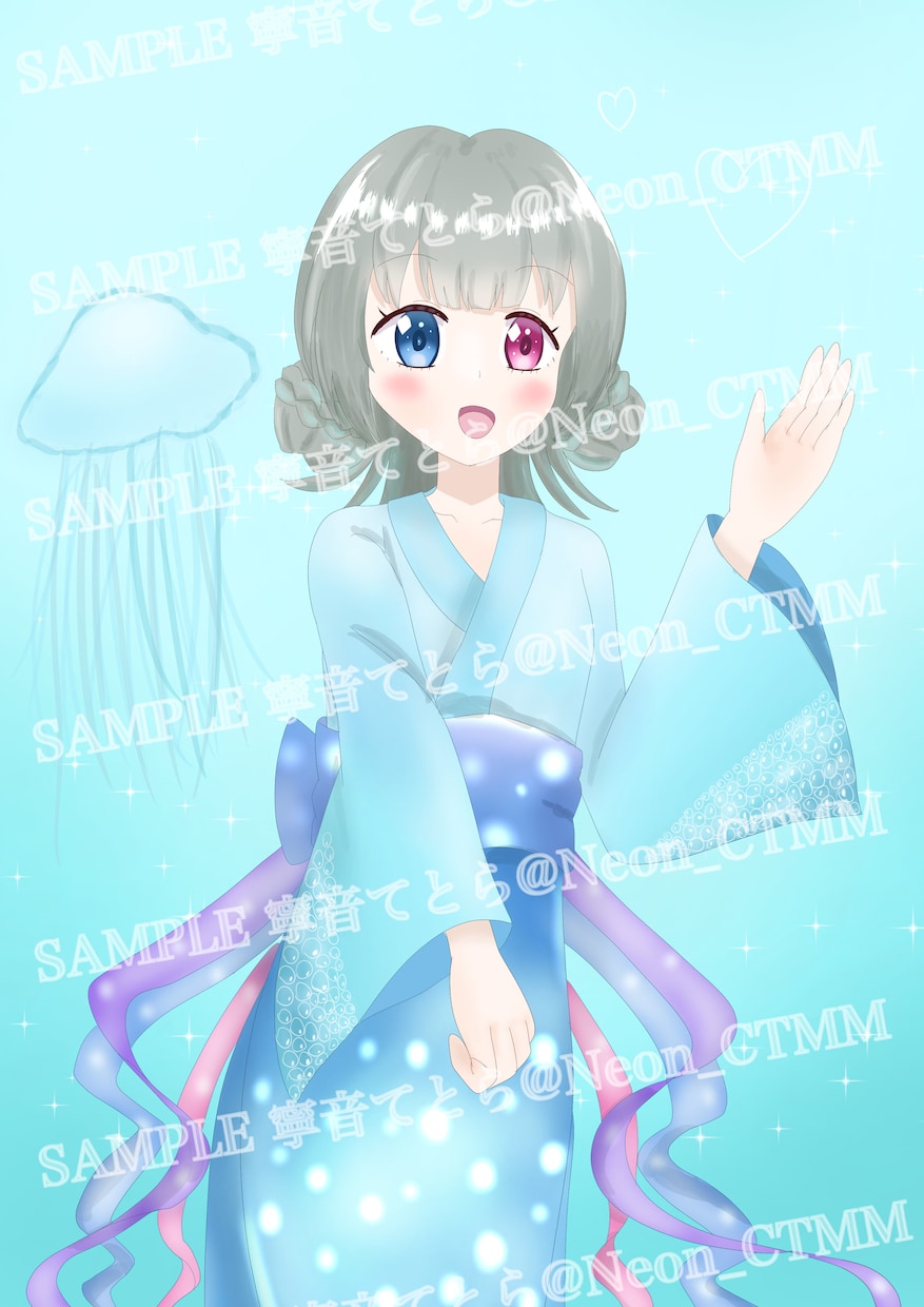 かわいい女の子のイラストを描きます 様々な用途で使用できるイラストを描きます！ イメージ4