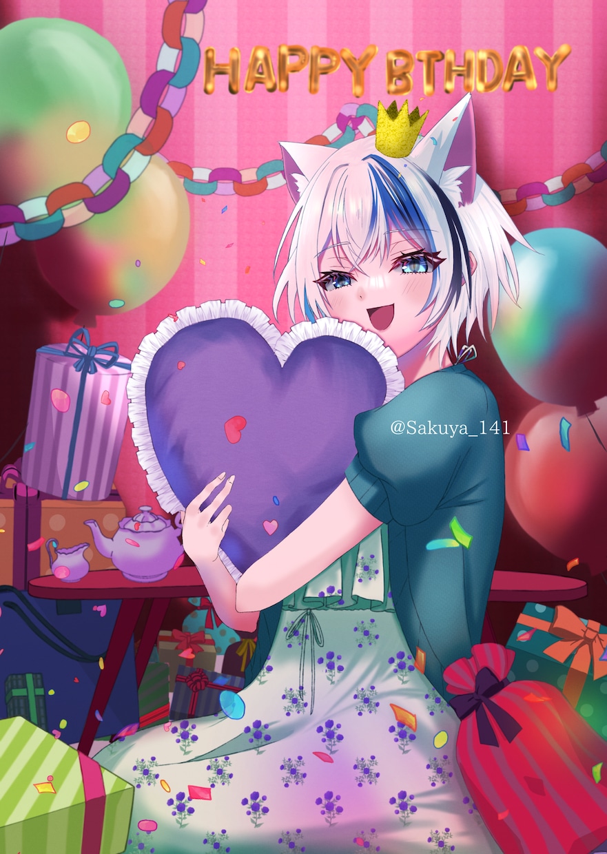 グッズ･商用利用OK 1枚絵を制作します 記念･生誕イラストが欲しい方向けに制作しています イメージ4