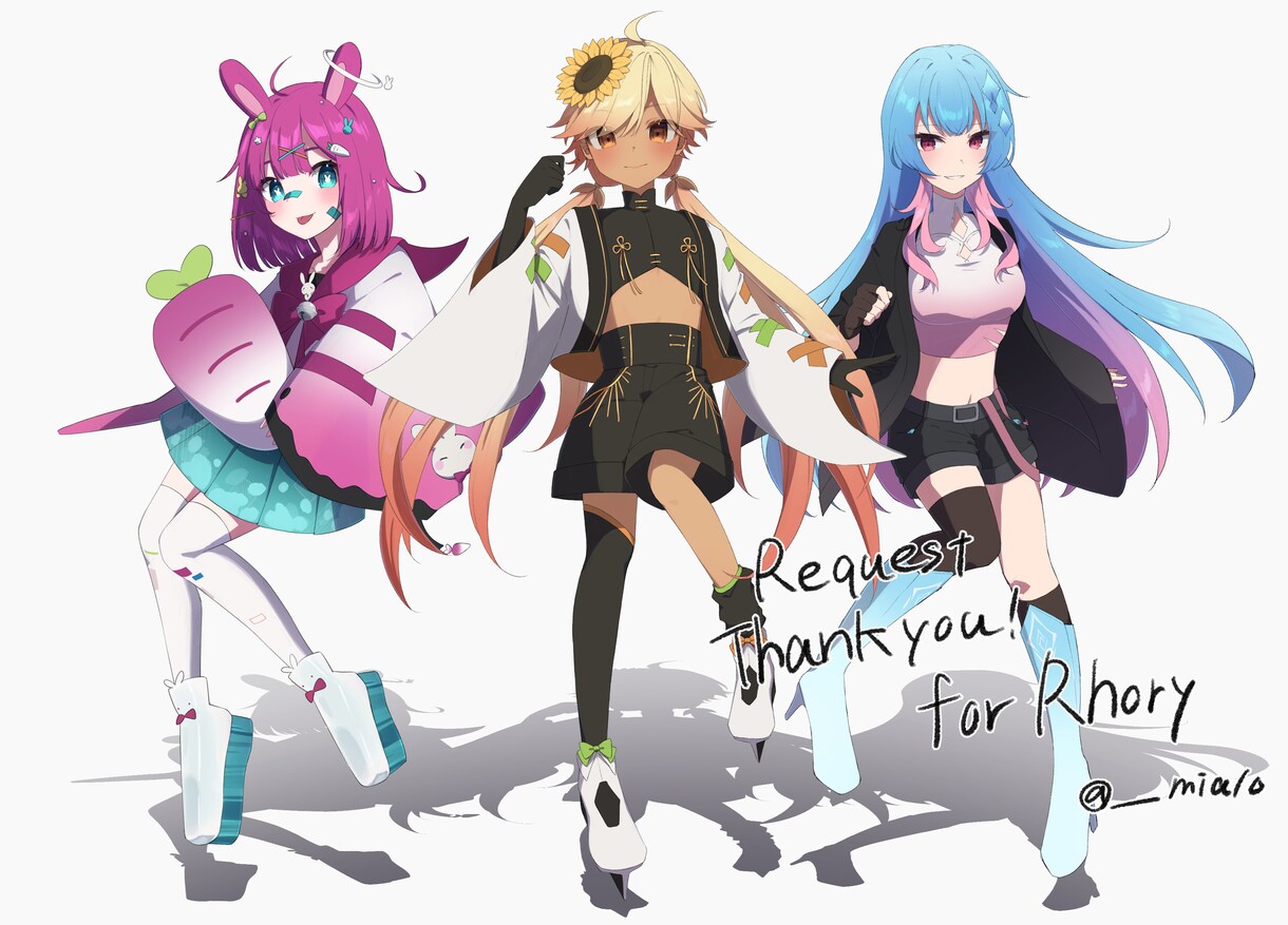 MV動画とイラスト制作両方できます イラストの制作と動画の制作を同時にご依頼可能です♪ イメージ6