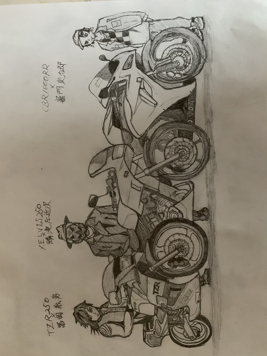 あなたの愛車鉛筆画で描きます あなたの大切な愛車を絵で思い出に！ イメージ2