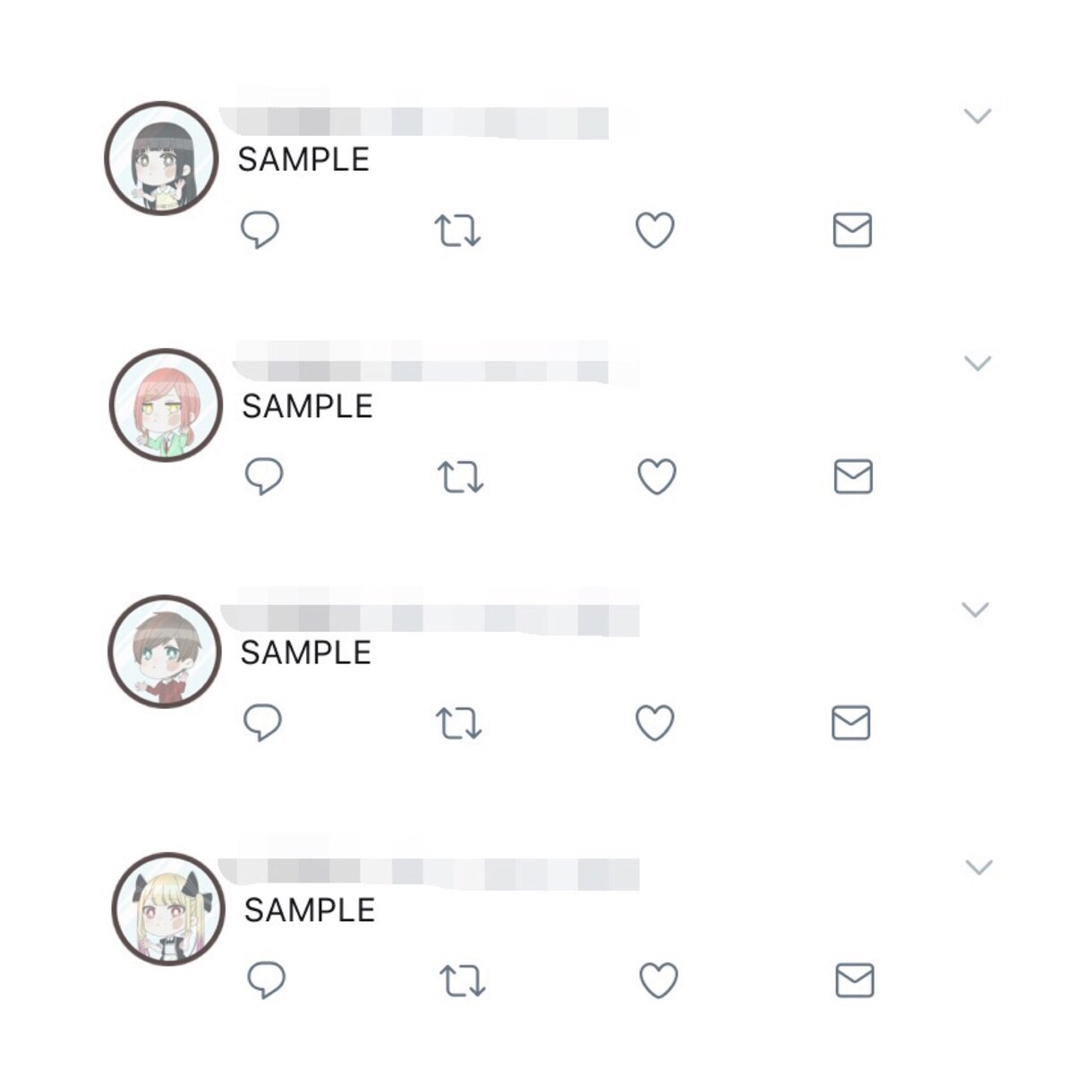 ガラスに張り付いちゃった！可愛い丸アイコン描きます SNSのアイコンでお困りの方にオススメ！ イメージ2