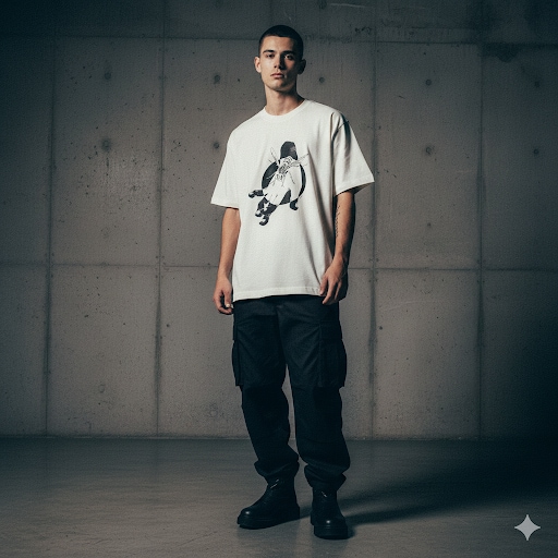 線からつくるオリジナルTシャツデザイン承ります 線画で一点もののデザインします イメージ3
