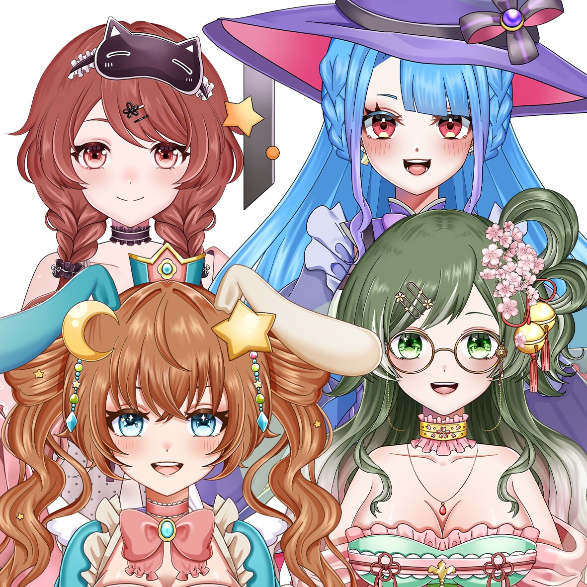 イラスト制作からモデリングまでやります 実績80体越え！お気軽にご相談ください。 イメージ1