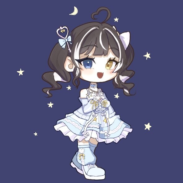 ７月限定！表情差分込みで全身SDイラスト描きます SNS・Vtuber活動に使いやすいSDイラストを制作します イメージ1