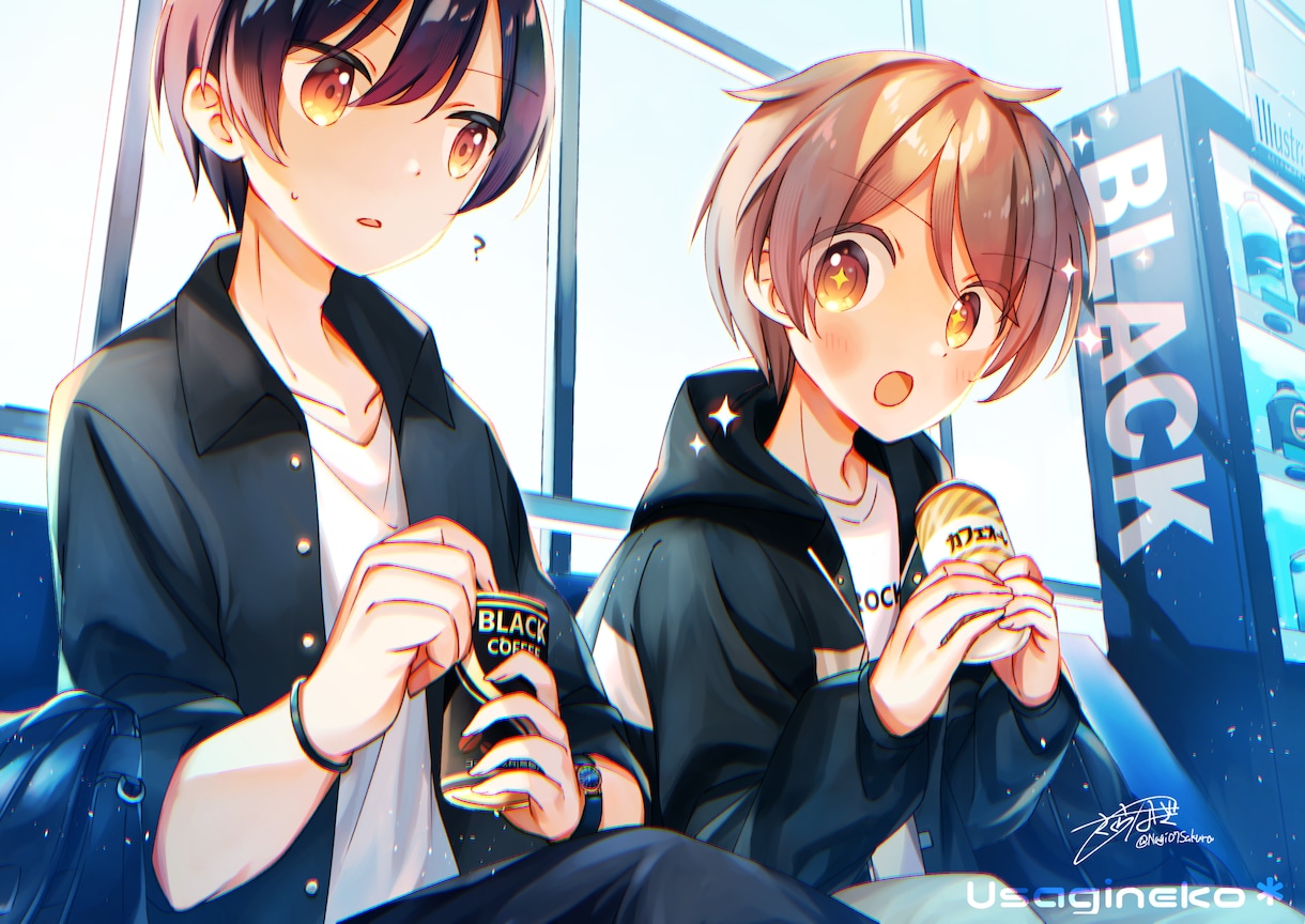 世界観や物語を想像させる、鮮やか可愛い絵を描きます 女の子も男の子もおまかせ！小説用表紙、ゲーム、MV等にぜひ！ イメージ4