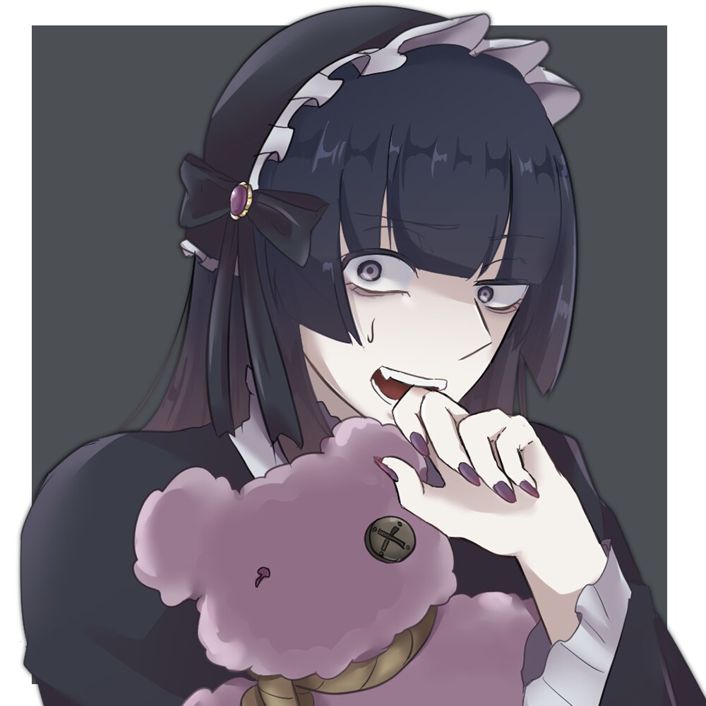 SNS用のアイコン描かせていただきます 特に得意なのは闇を抱えてそうな女の子！ イメージ1