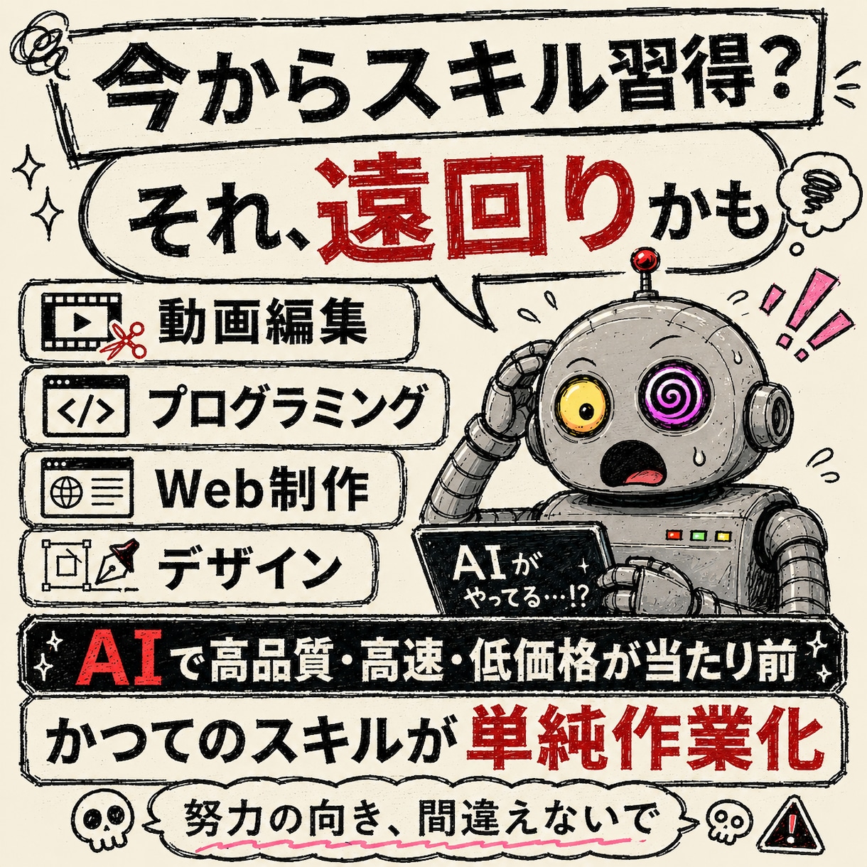 AI時代のスモールビジネスの相談に乗ります スキル0・フォロワー0でも最短で事業をつくる思考お伝えします イメージ2
