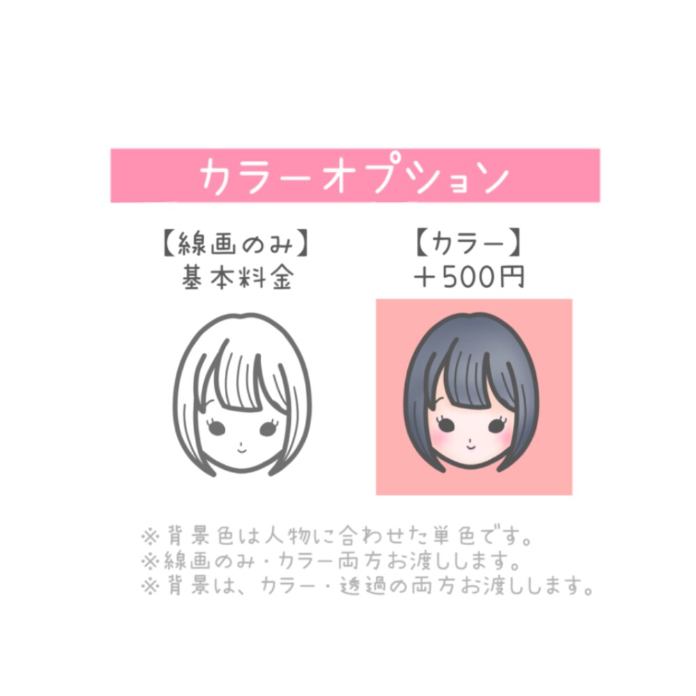 SNSアイコンに適したシンプル似顔絵を制作します 画家経験あり。貴方らしい似顔絵をお描きします。 イメージ4