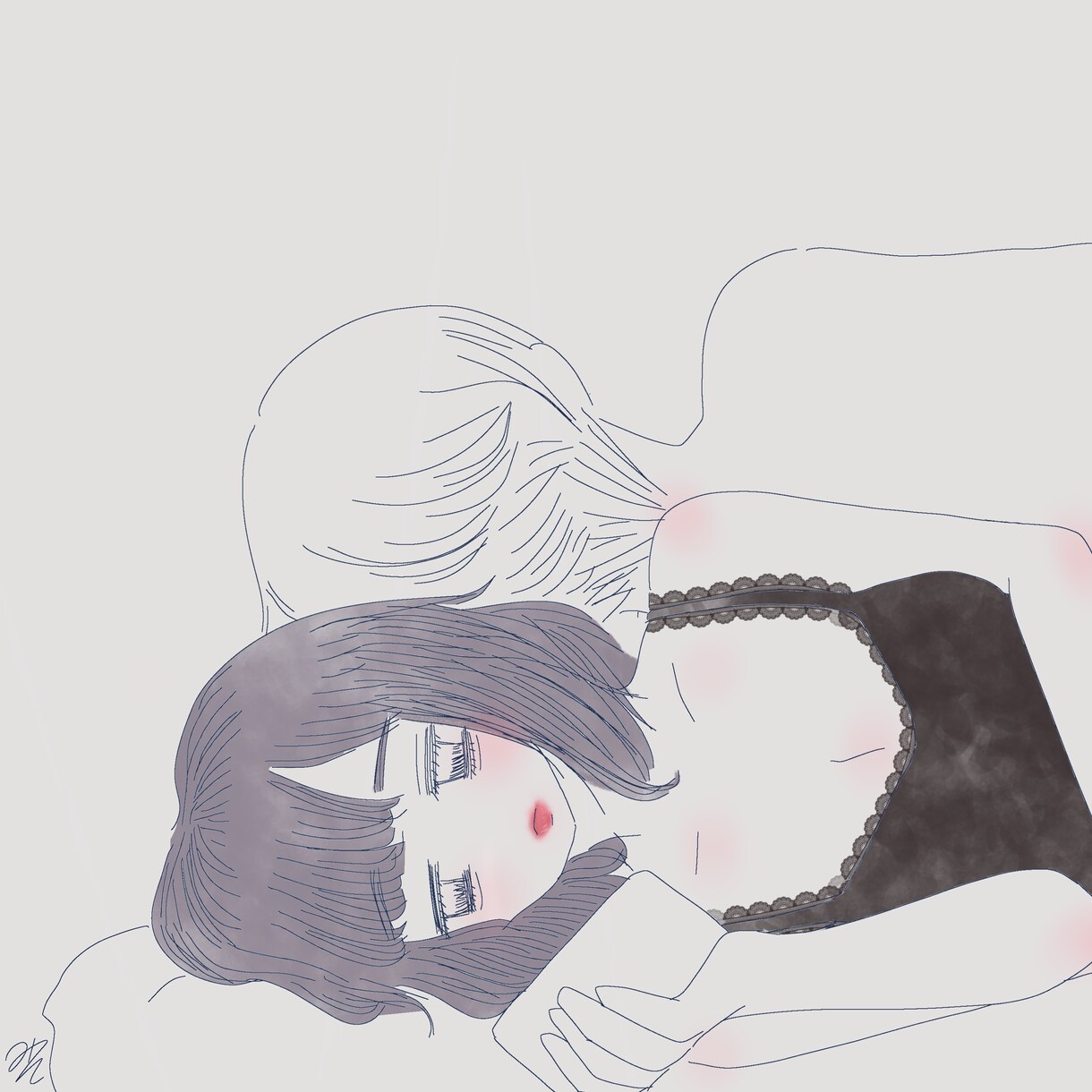 女の子イラスト描きます 女の子のラフなイラストお試し価格で描きます イメージ3
