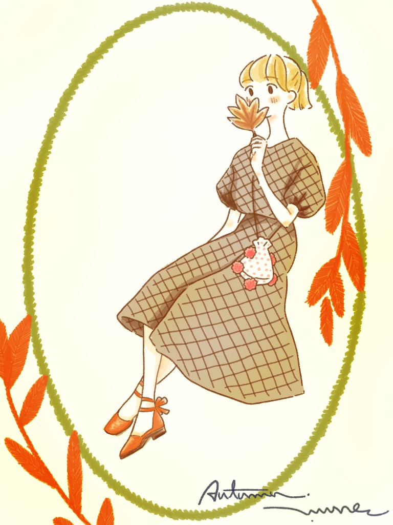 ゆるふわ・ほんわか人物イラストお描きします ＊雰囲気のあるイラストを作りたい方へ、挿絵などにも♪ イメージ7
