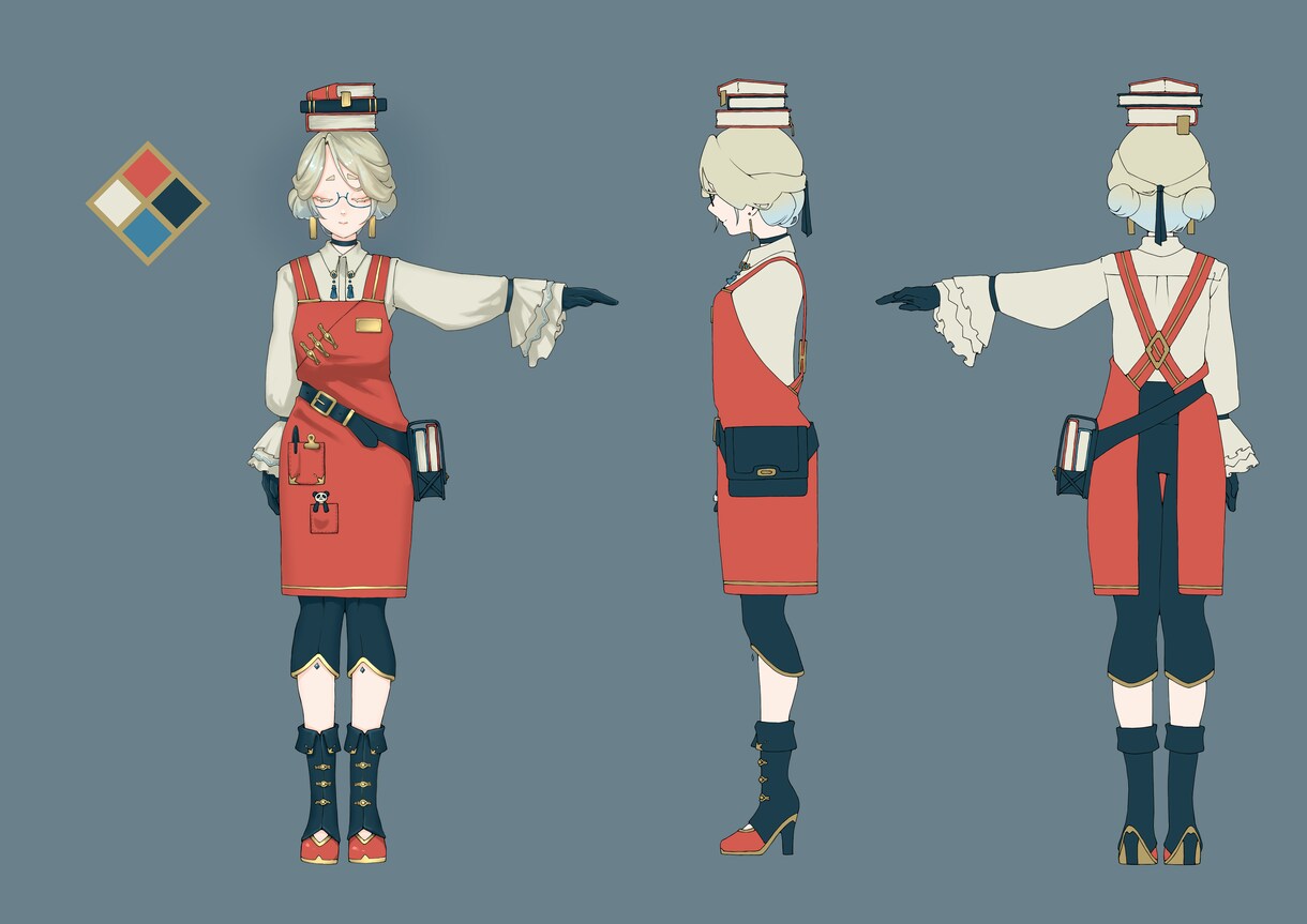 オリジナルキャラクターのイラスト・デザイン描きます 世界観のある可愛い女の子描きます イメージ5