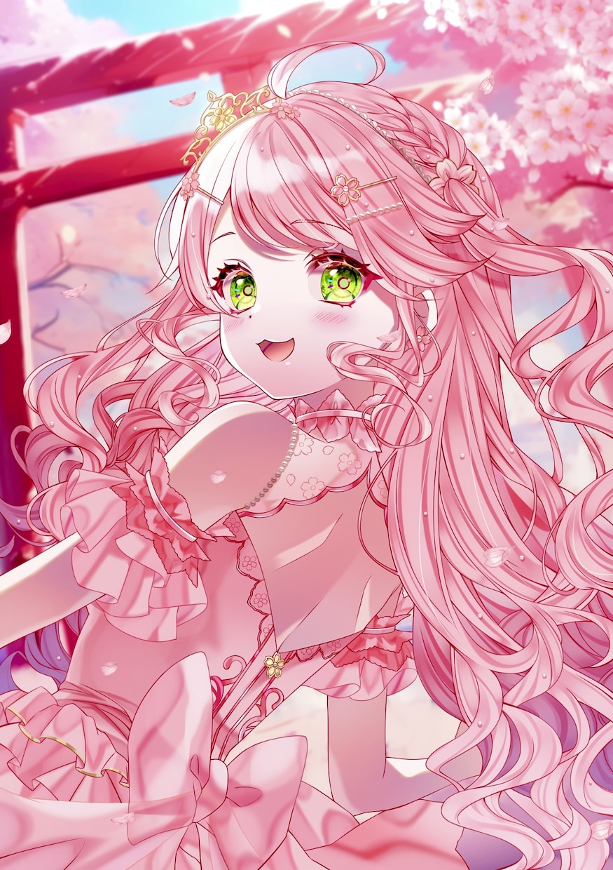 SNS用アイコン・一枚絵を描きます VTuberや歌い手などの活動者様におすすめです！ イメージ4