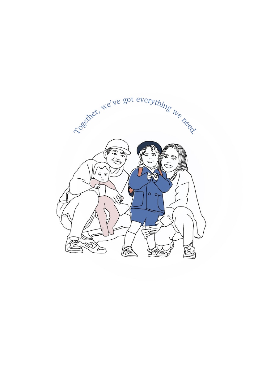 表情有り♡イラストお描きします ウェルカムボードや特別な日のプレゼントにも◎ イメージ2