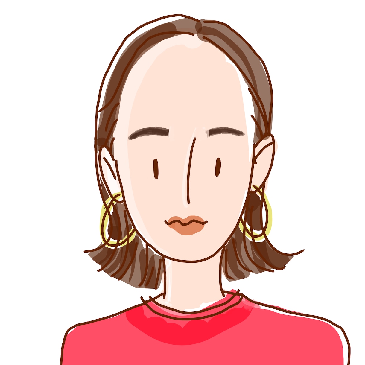 ゆるくておしゃれな似顔絵描きます 雰囲気あなた！なおしゃれイラスト描きます イメージ3