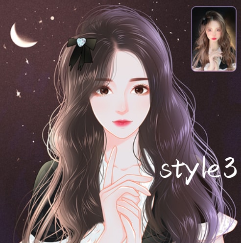 ５種類のテイスト☆専属の個性派似顔絵をお届けします 夢絵OK　こてきゃ、SNSアイコン、受付画面OK　画風寄せ可 イメージ3