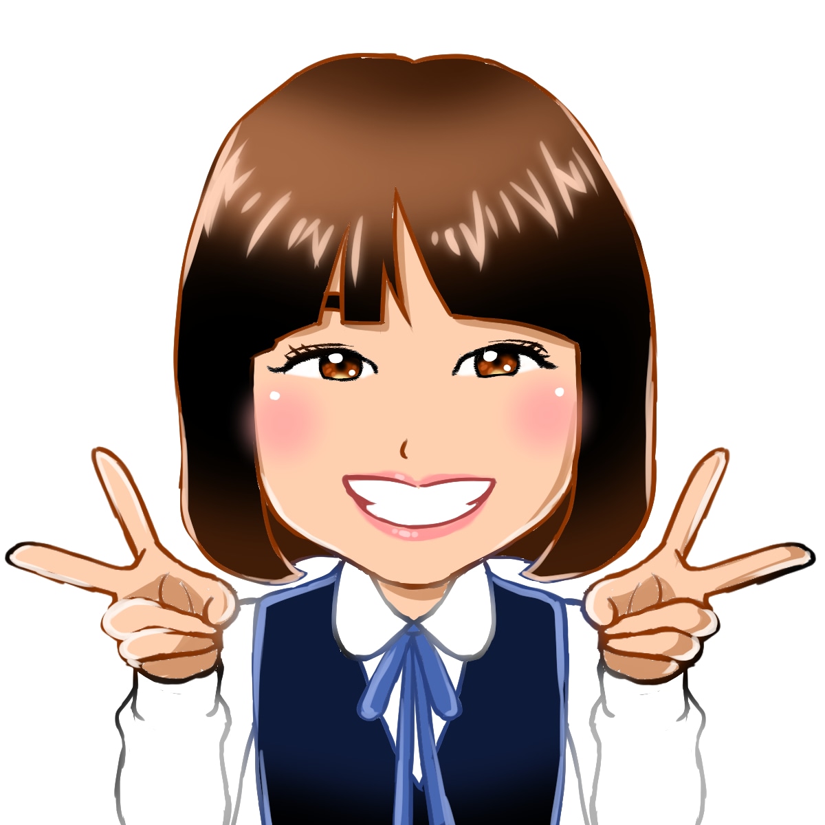 似顔絵を制作します SNSのアイコンや名刺などにいかがですか？ イメージ2