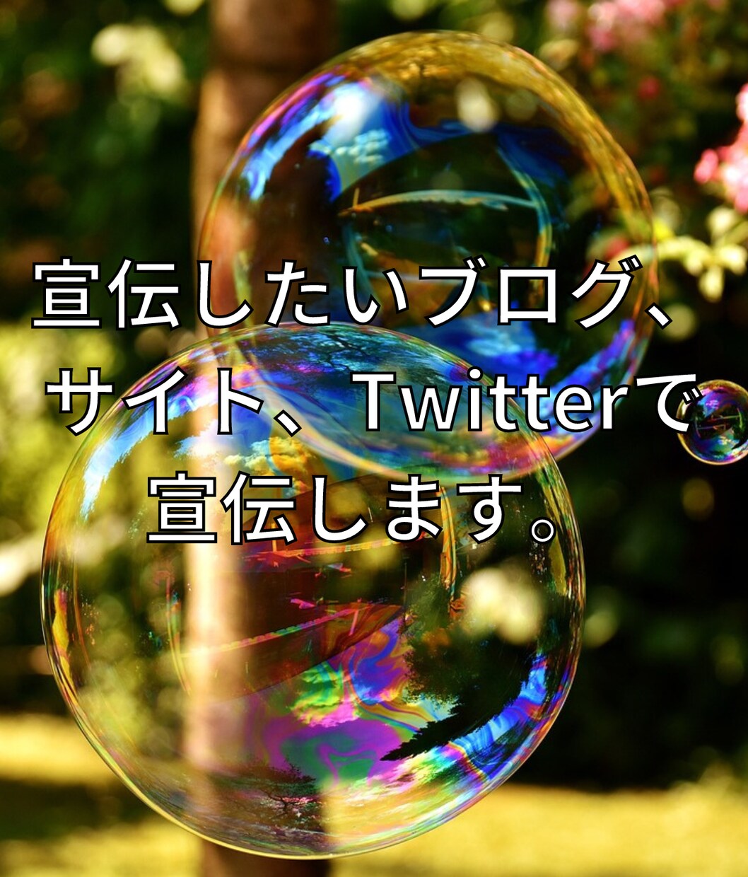宣伝したいブログ、サイト、Twitter宣伝します 伸び悩んでいて何かしたいと思う人への第一歩を格安で イメージ1