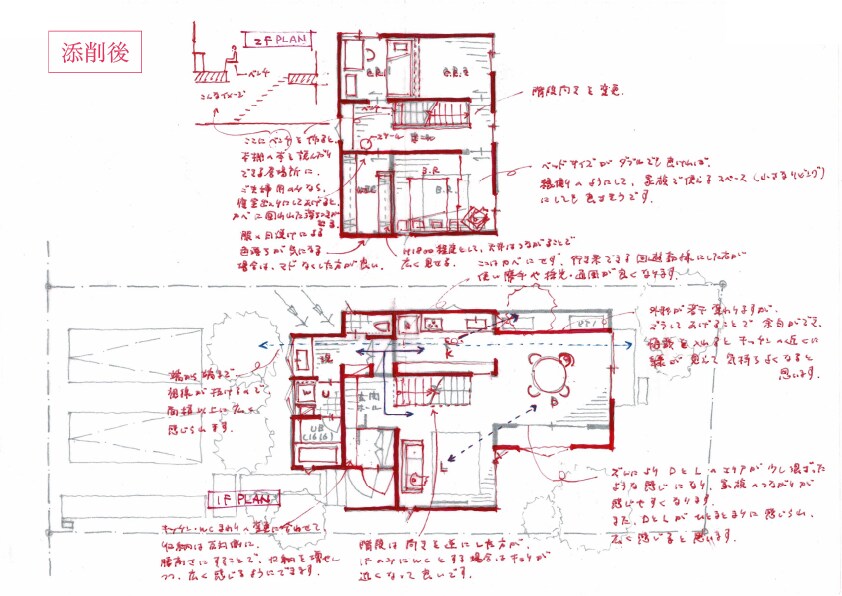 一級建築士が間取りの添削をいたします 機能性だけでなく、居心地の観点を大切にチェックします イメージ3