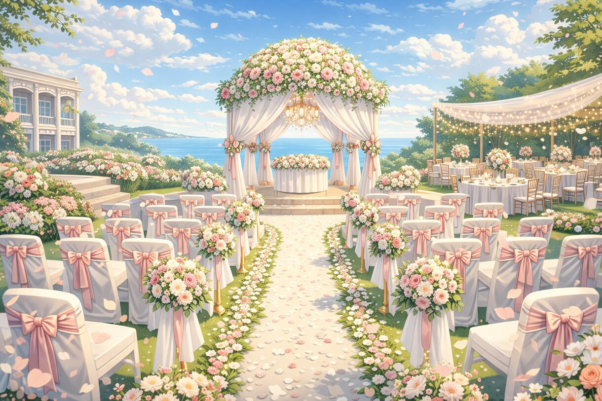 理想の結婚式場を探します 関東圏の式場を全て知り尽くした私がお手伝いします イメージ1