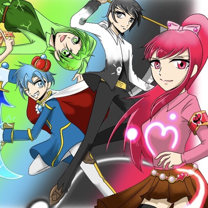 躍動感のあるキャラクターイラストを描きます 魅力的溢れるオリジナルキャラクターを描きます イメージ4