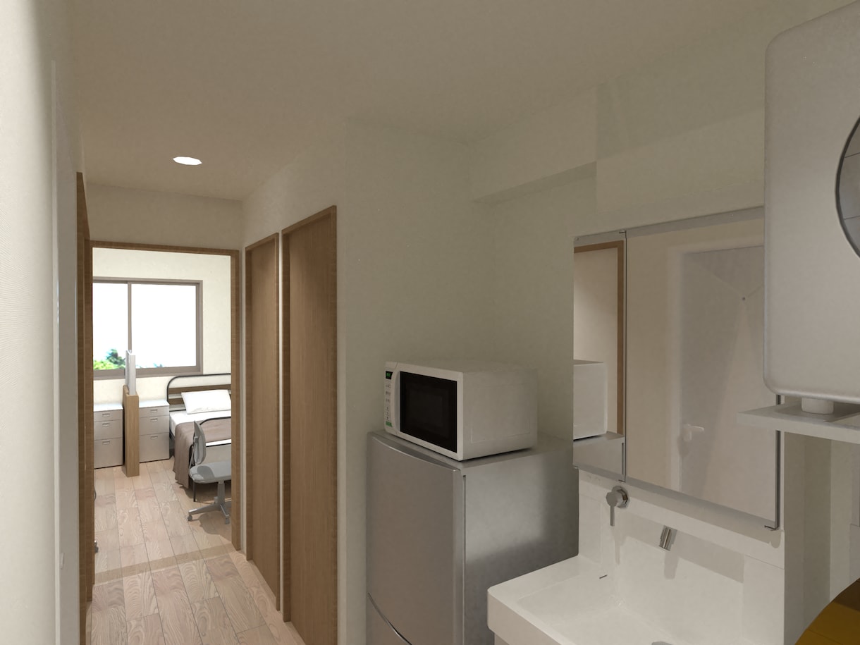 BIM(GLOOBE)にてパース作成代行いたします BIMで外観・内観パース、紙図面のCAD化お手伝い イメージ5
