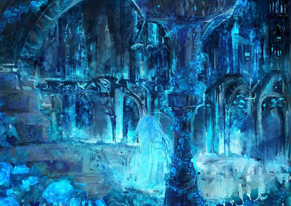 透明感のあるオリジナルイラスト制作をします ◆表紙、挿絵等幅広く承ります。 イメージ3