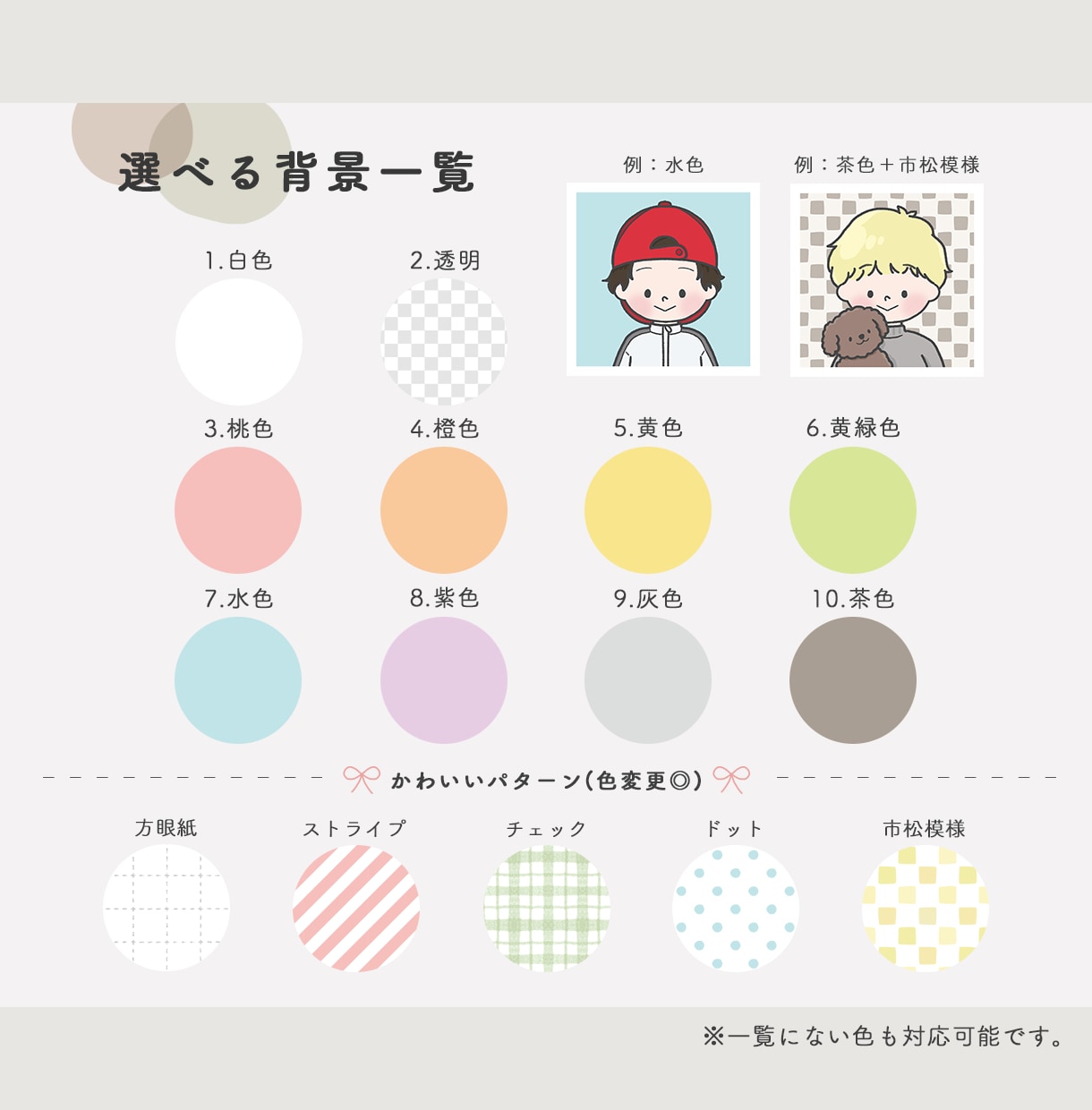 商用可◎ほっこりかわいいアイコン作成します 一覧から選んで注文できる！ココナラ初心者さんにおすすめです イメージ8