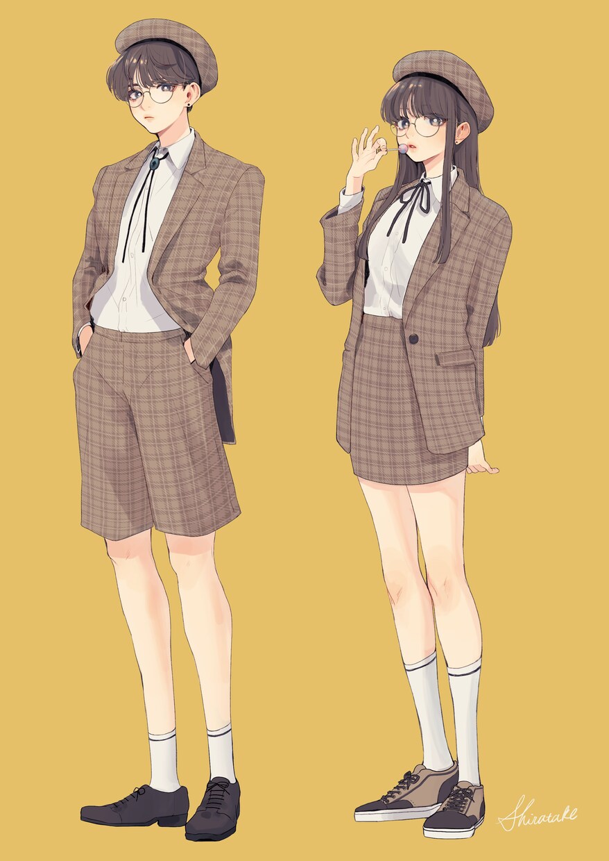 イラストやLive2Dモデルイラストなど対応します かわいい、かっこいい、おじさん！なんでもお申し付けください！ イメージ8
