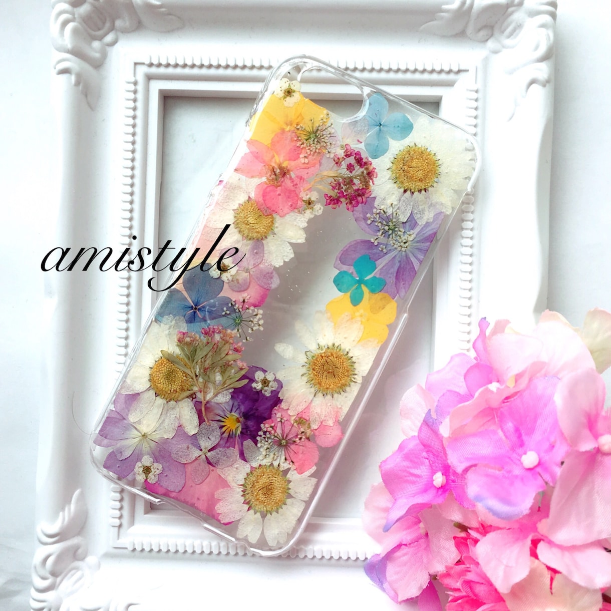 押し花のスマホケースを作成します 身近なスマホから毎日の生活にお花の彩りを…❤︎ イメージ8