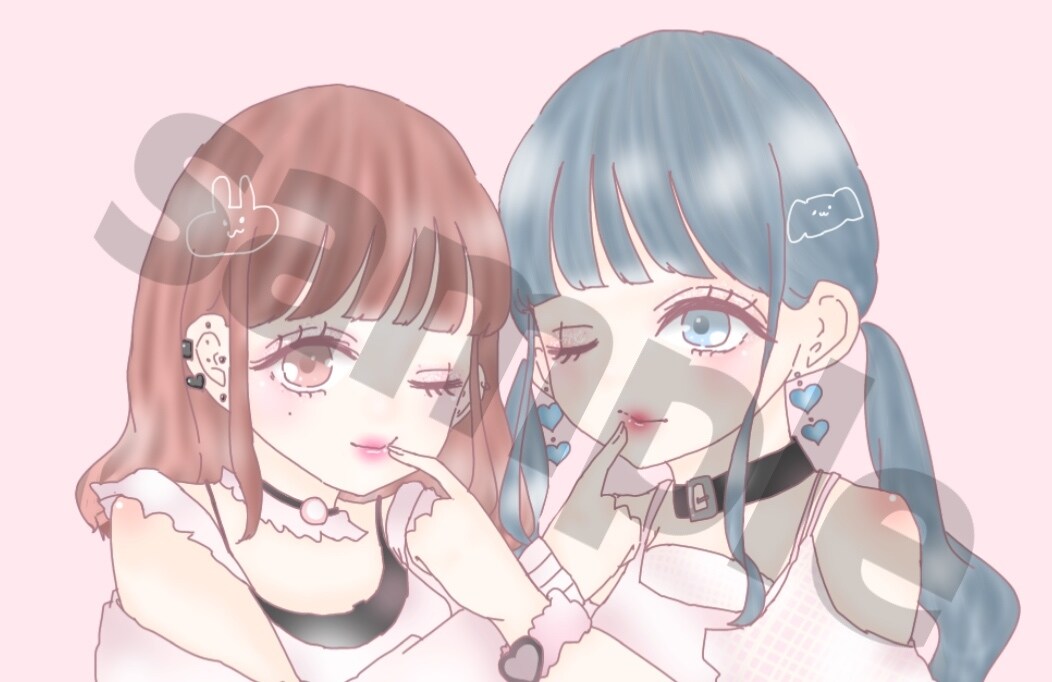 イラスト依頼受け付けてます アイコンサムネイル等のイラスト受け付けてます！ イメージ3