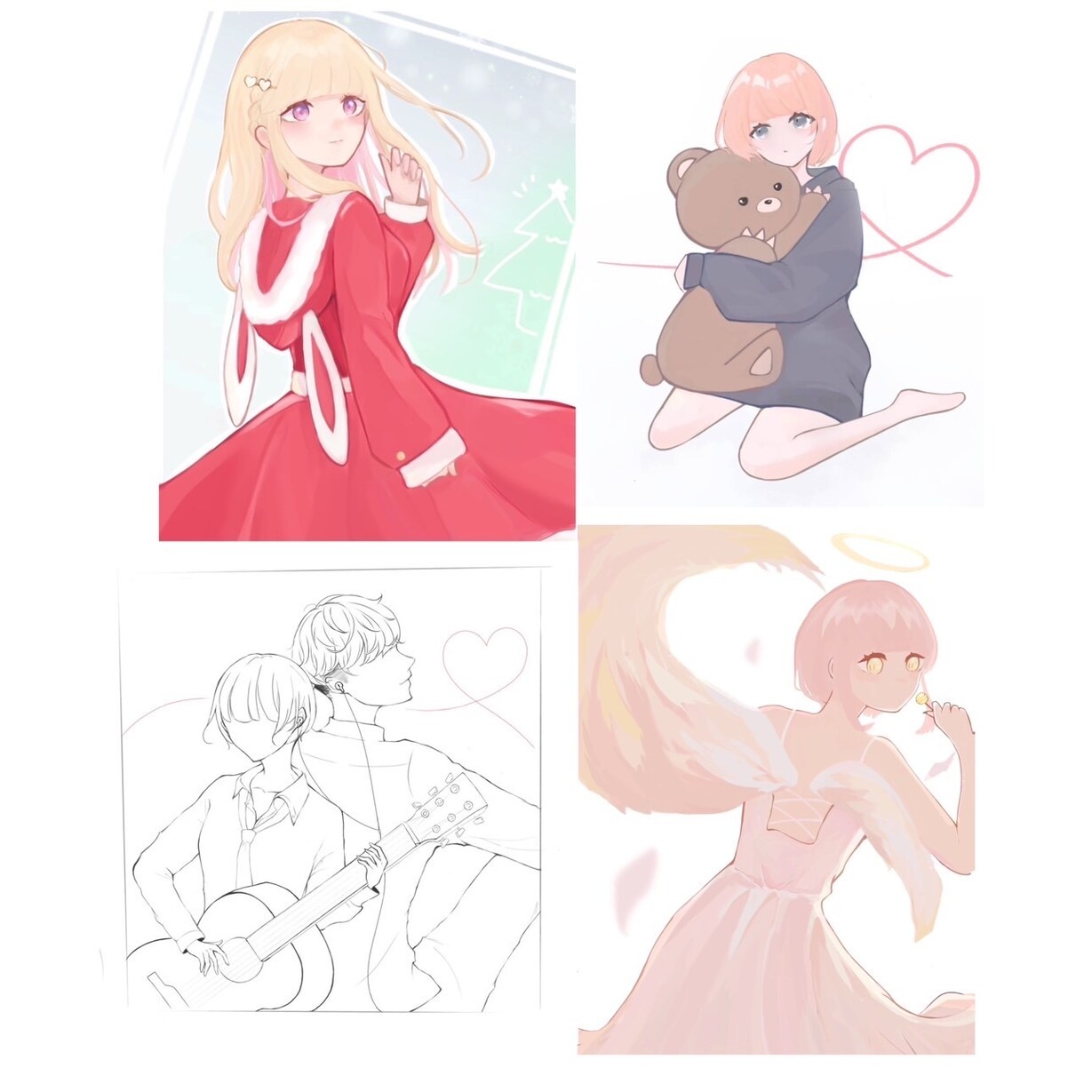 ゆるふわイラストからカッコいいイラスト作成します 貴方だけのオリジナルイラストを厚塗り風に！ イメージ3