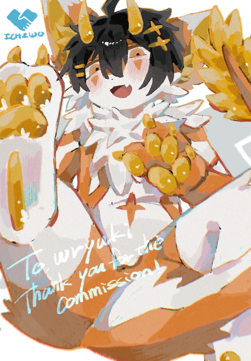透明感のある個性的なイラスト描きます 迫力のある構図で1枚絵を描きます！ケモノが特に得意です！ イメージ5