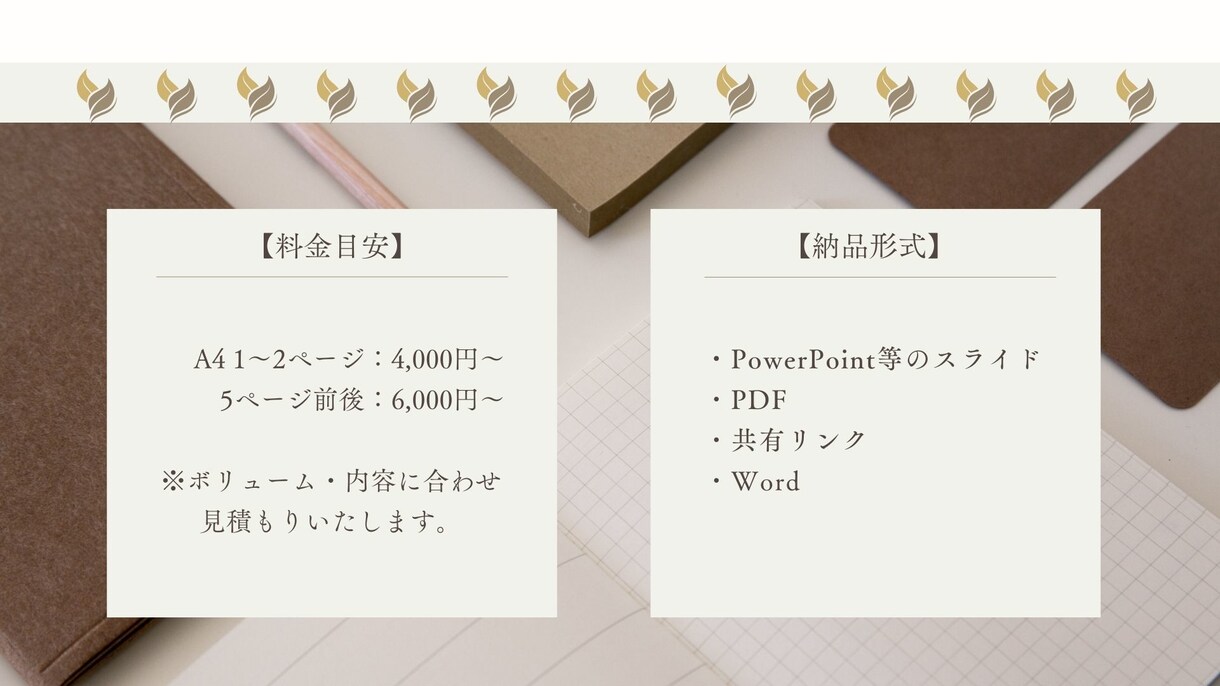 誰でも迷わずできる業務マニュアルを作成します 業務を分解、丁寧に言語化。“伝わる形”にマニュアル化します。 イメージ4